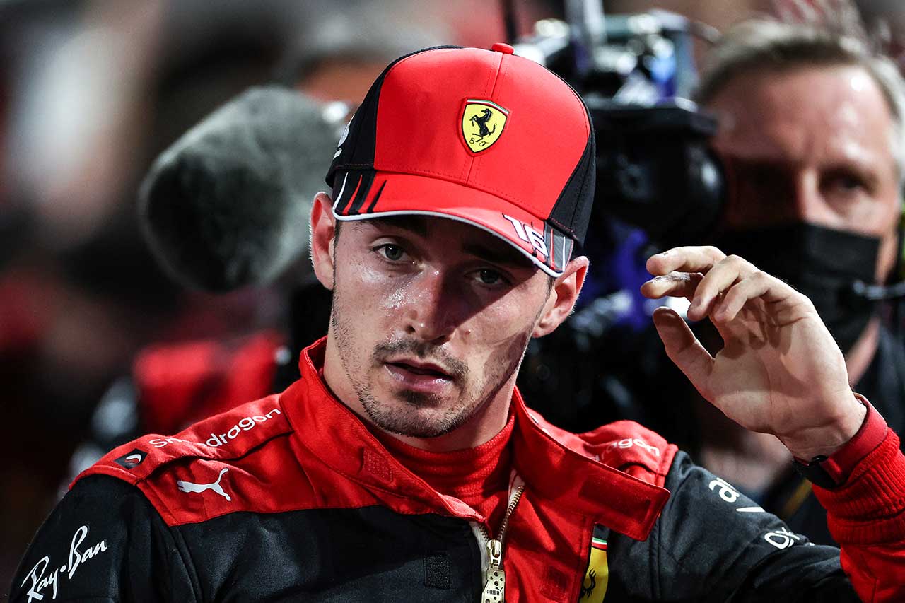2022年F1第2戦サウジアラビアGP　シャルル・ルクレール（フェラーリ）