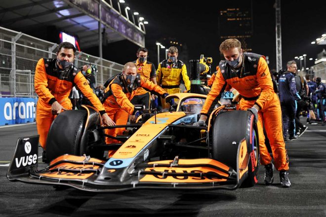 2022年F1第2戦サウジアラビアGP　ダニエル・リカルド（マクラーレン）