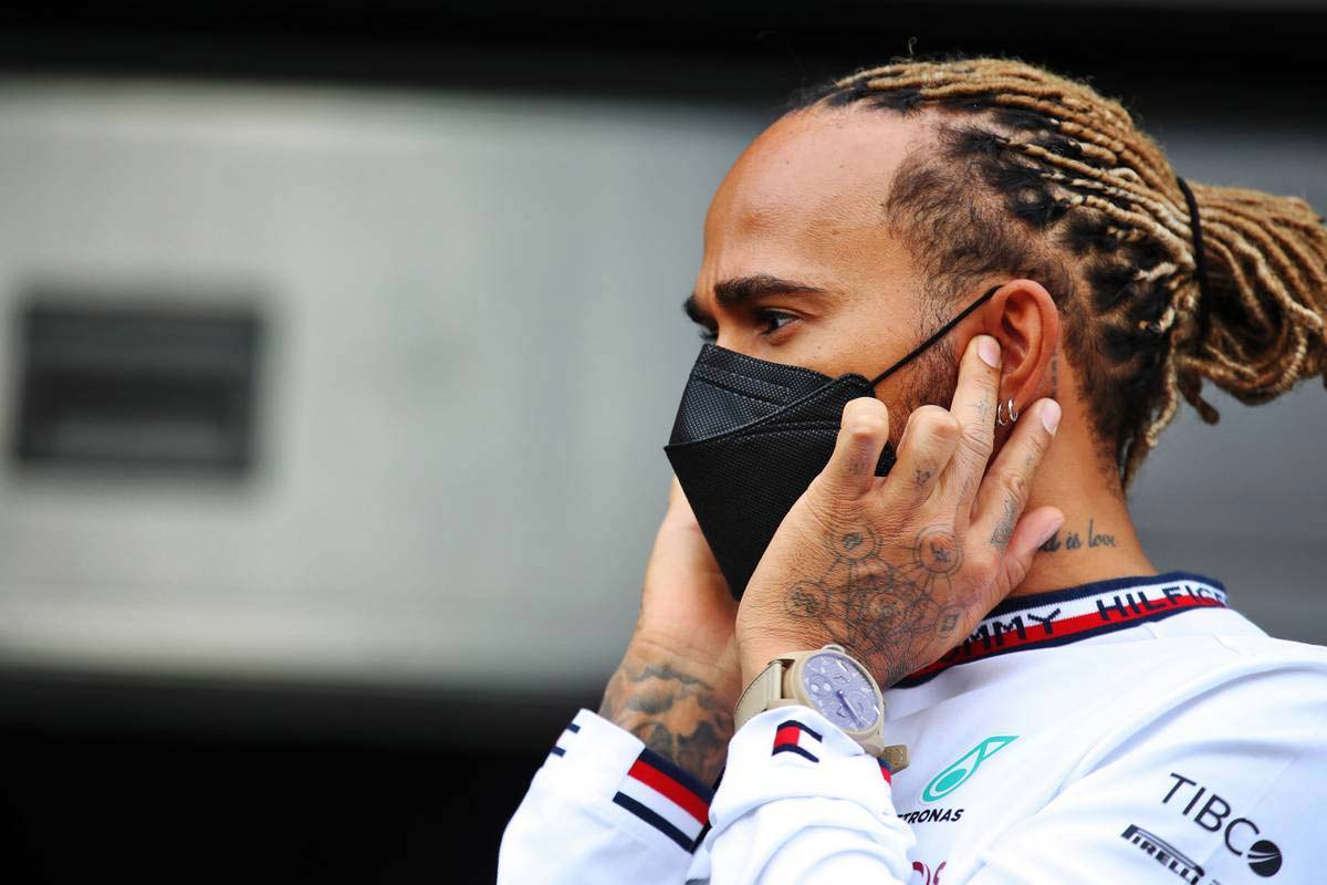 2022年F1第2戦サウジアラビアGP　ルイス・ハミルトン（メルセデス）