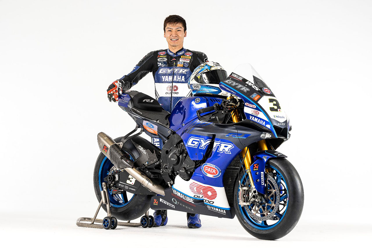 2022SBK：野左根航汰（GYTR GRT Yamaha WorldSBK Team）