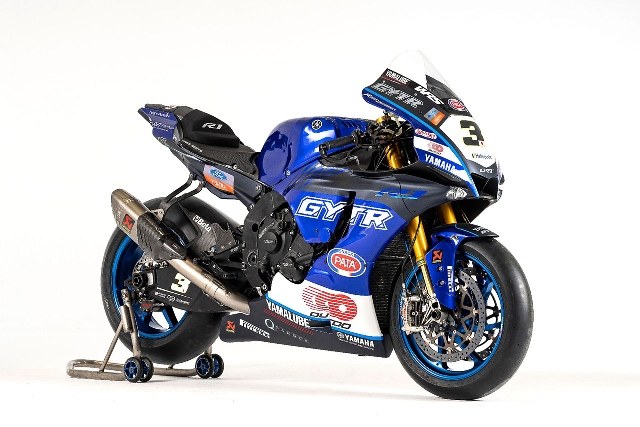 2022SBK：野左根航汰（GYTR GRT Yamaha WorldSBK Team）が駆るヤマハYZF-R1