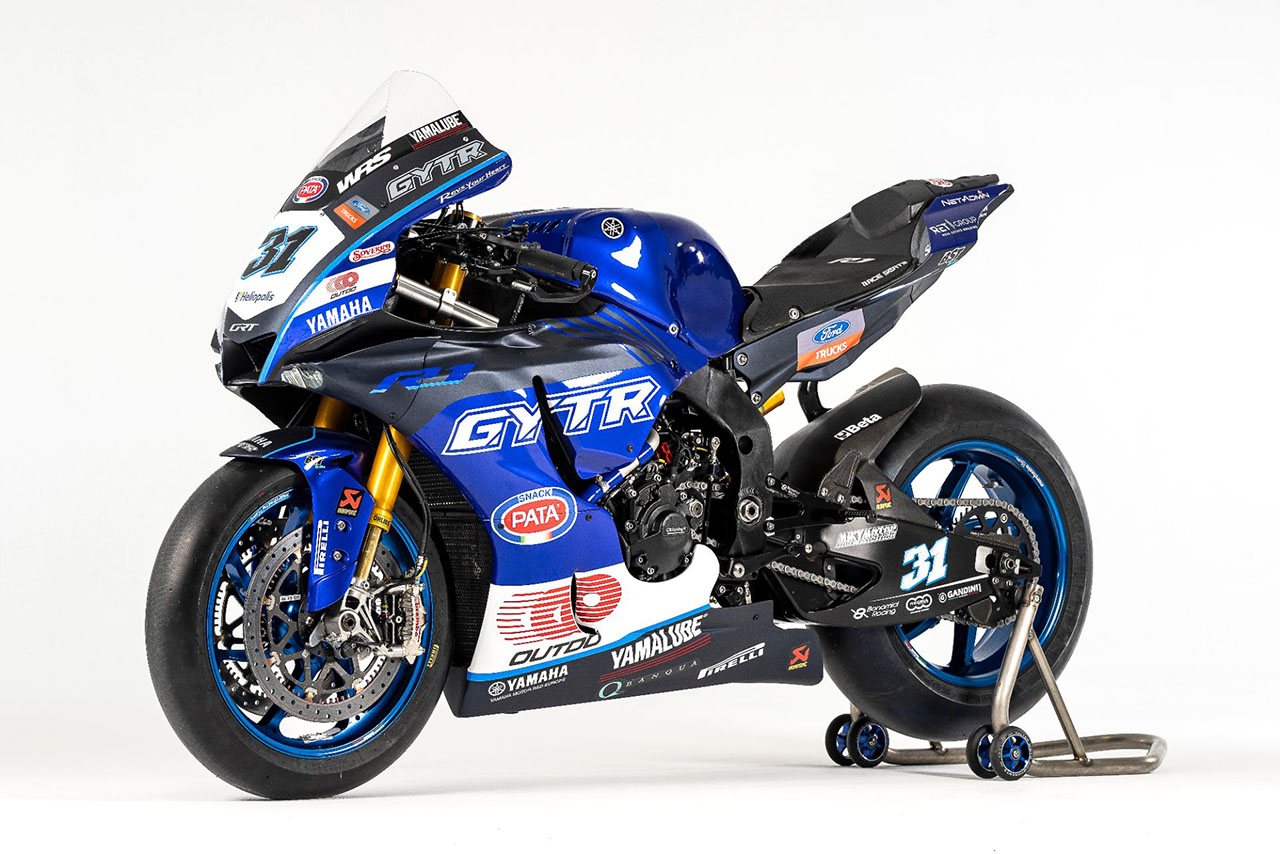 2022SBK：ギャレット・ガーロフ（GYTR GRT Yamaha WorldSBK Team）が駆るヤマハYZF-R1
