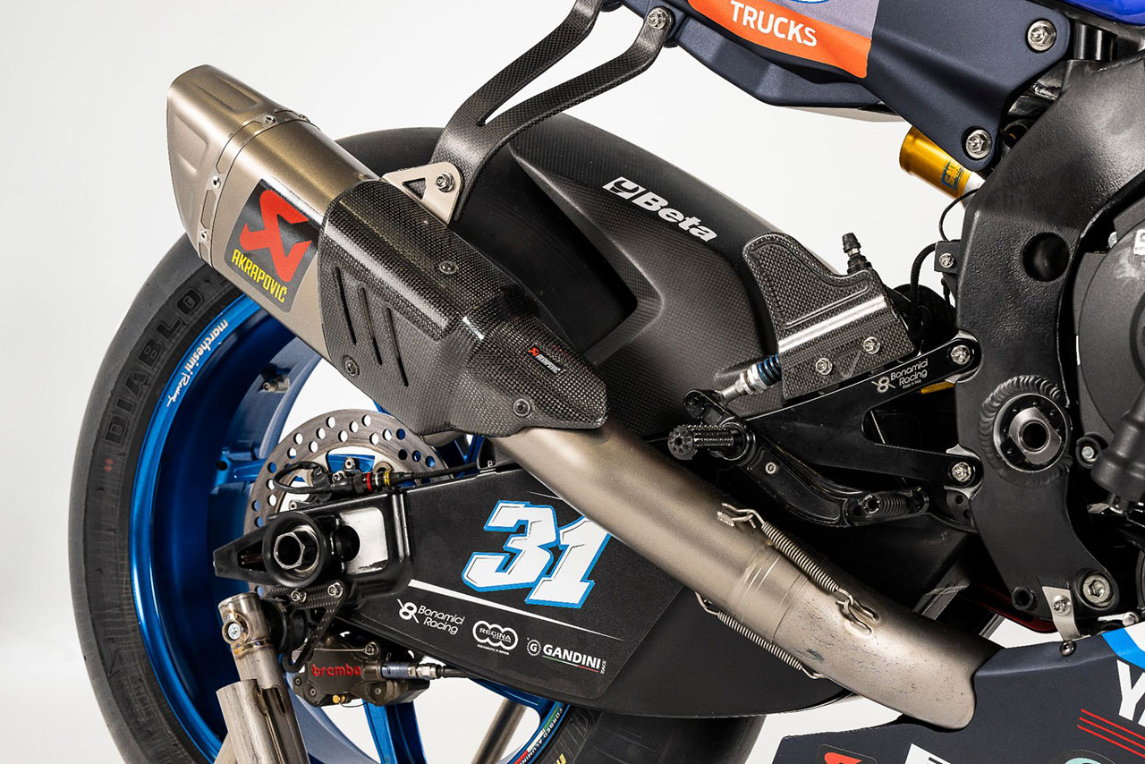 2022SBK：ギャレット・ガーロフ（GYTR GRT Yamaha WorldSBK Team）が駆るヤマハYZF-R1