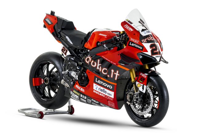 2022SBK：マイケル・ルーベン・リナルディ（Aruba.it Racing - Ducati）が駆るドゥカティ・パニガーレV4R