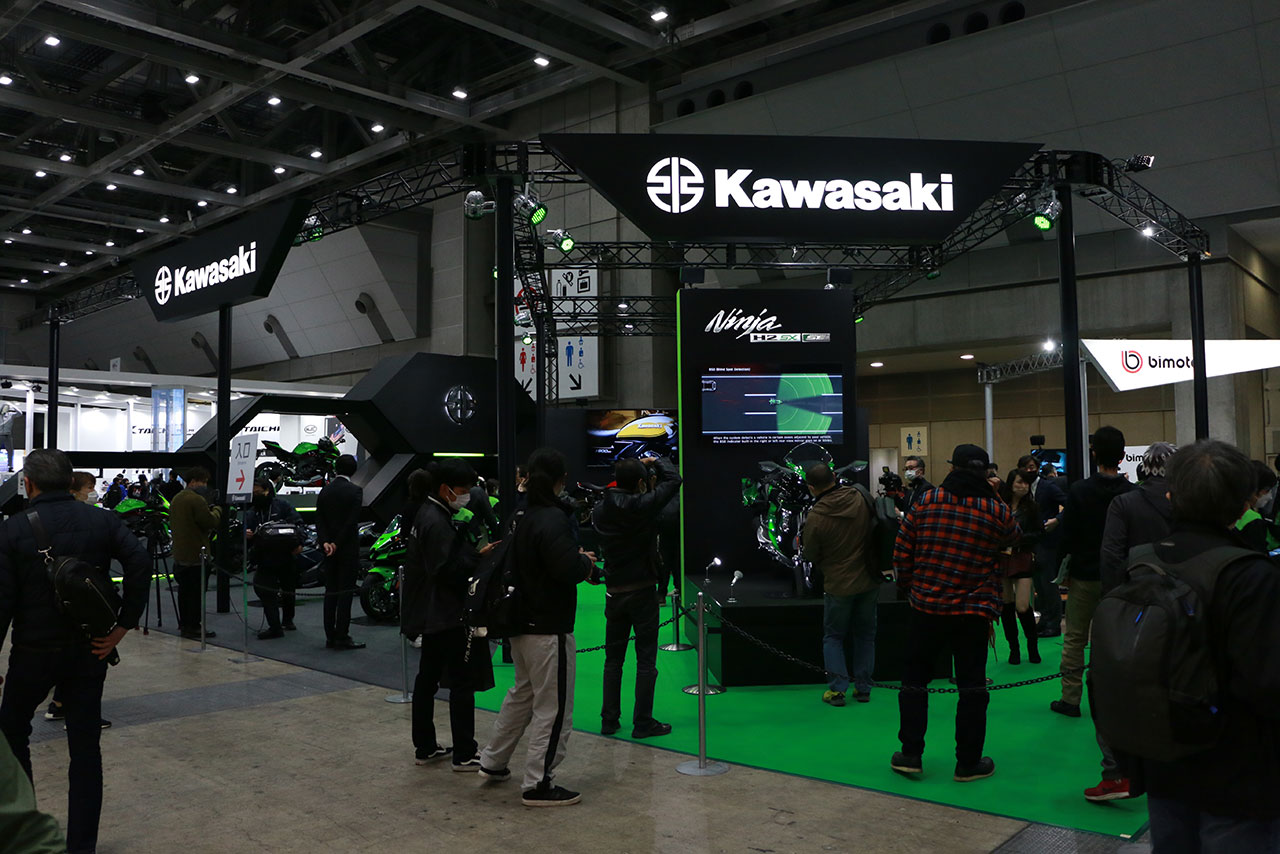 カワサキブース／東京モーターサイクルショー2022