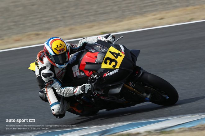 #34 豊田浩史（Team TATARA aprilia）／2022全日本ロード第1戦もてぎ JSB1000