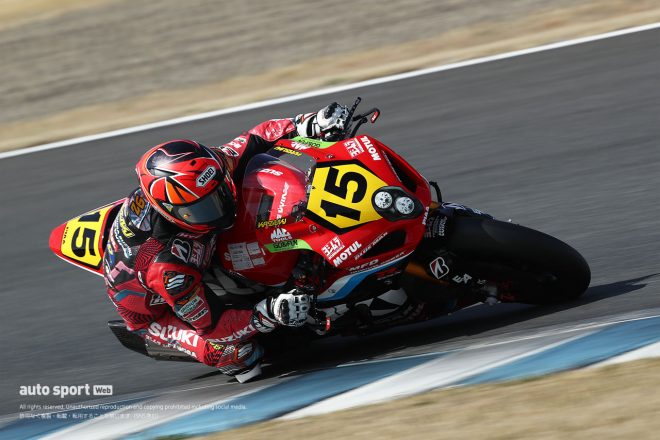 #15 渡辺一樹（YOSHIMURA SUZUKI RIDEWIN）／2022全日本ロード第1戦もてぎ JSB1000