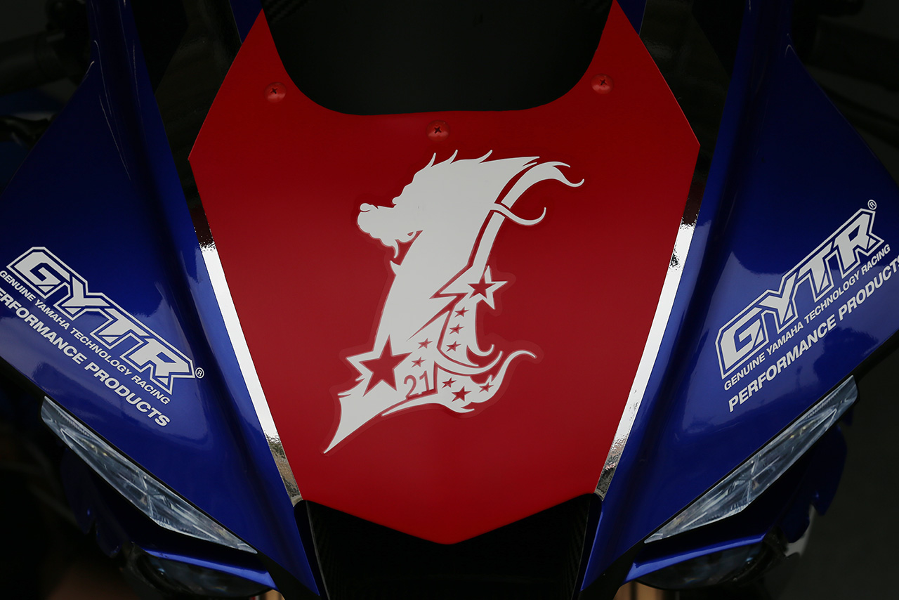 中須賀克行（YAMAHA FACTORY RACING TEAM）のゼッケン