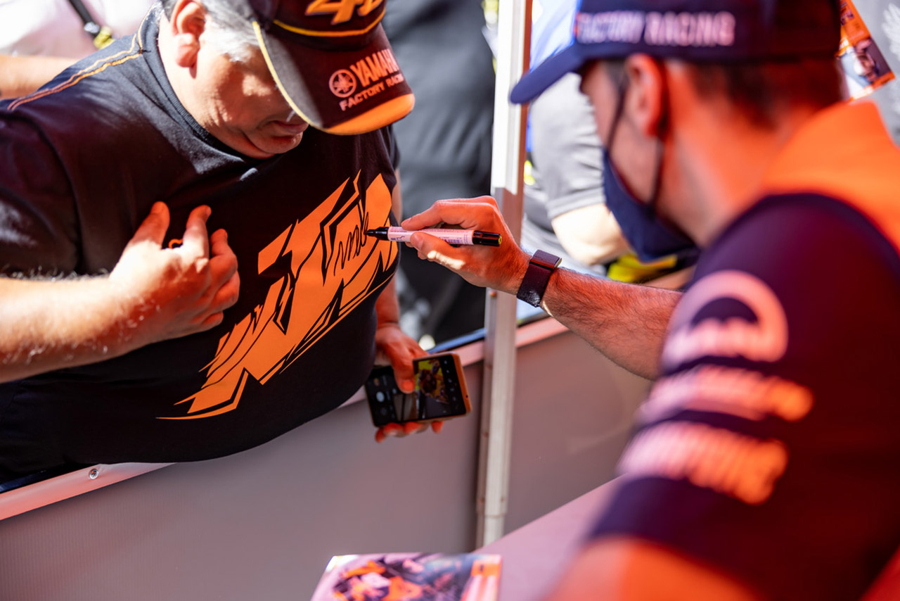 金曜日に行われたピットウォーク、ミゲール・オリベイラ／2022MotoGP第3戦アルゼンチンGP