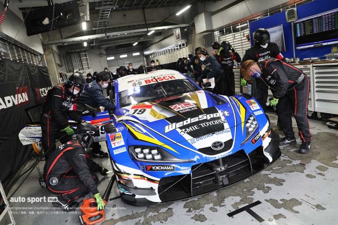 2022スーパーGT富士公式テスト　WedsSport ADVAN GR Supra（国本雄資／阪口晴南）