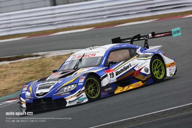 2022スーパーGT富士公式テスト　WedsSport ADVAN GR Supra（国本雄資／阪口晴南）