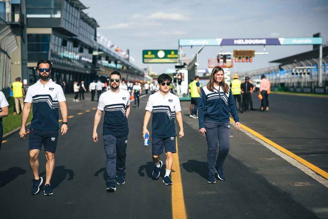 2022年F1第3戦オーストラリアGP　角田裕毅（アルファタウリ）