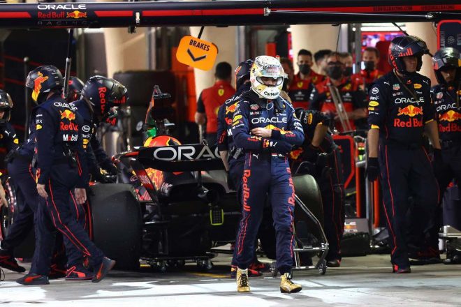 第1戦バーレーンGPではリタイアとなったマックス・フェルスタッペン（レッドブル）