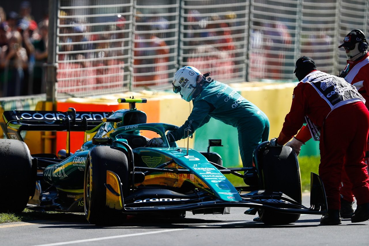 2022年F1第3戦オーストラリアGP セバスチャン・ベッテル（アストン 