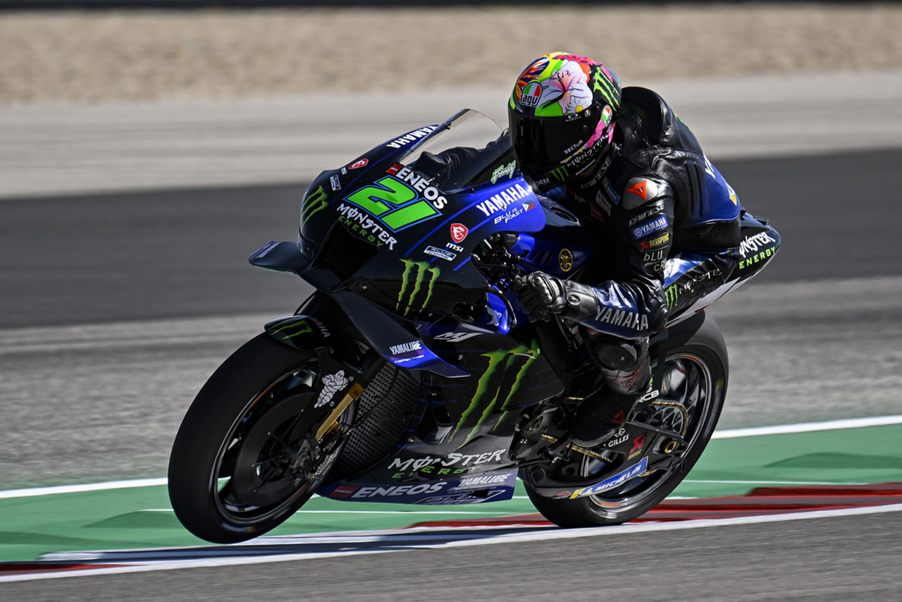フランコ・モルビデリ（モンスターエナジー・ヤマハMotoGP）／2022MotoGP第4戦アメリカズGP