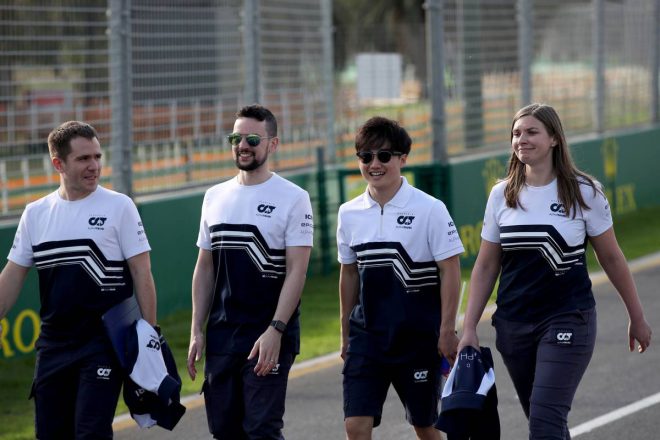 角田裕毅（アルファタウリ）