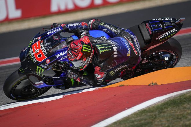 ファビオ・クアルタラロ（モンスターエナジー・ヤマハMotoGP）／2022MotoGP第4戦アメリカズGP