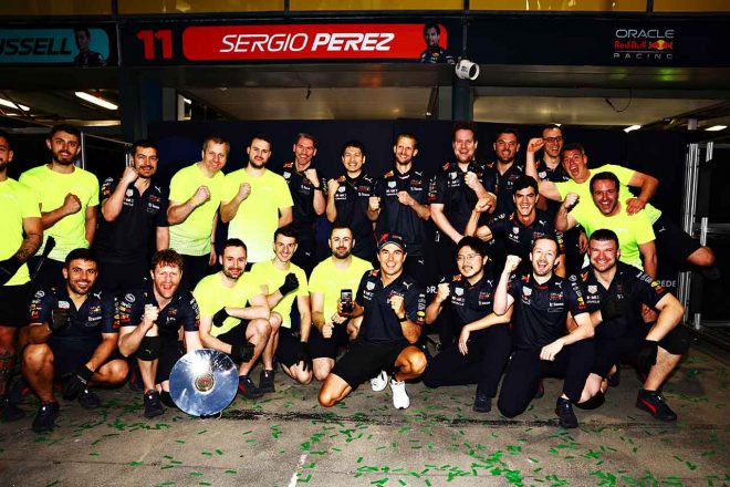 2022年F1第3戦オーストラリアGP　セルジオ・ペレス（レッドブル）