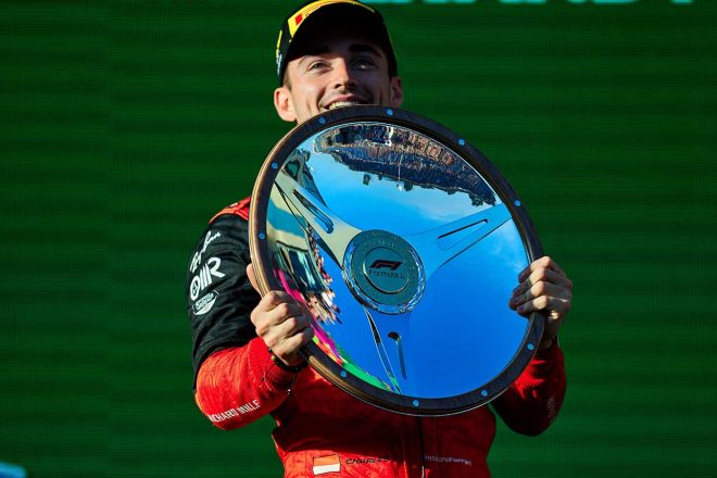 2022年F1第3戦オーストラリアGP　シャルル・ルクレール（フェラーリ）