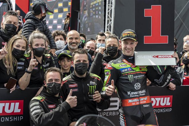 ジョナサン・レイ（Kawasaki Racing Team WorldSBK）／2022SBK第1戦アラゴン レース1