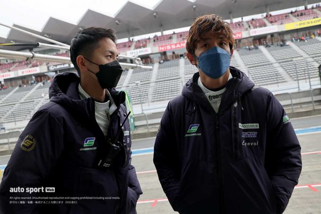 2022スーパーGT富士公式テスト　清水英志郎／平中克幸（シェイドレーシング GR86 GT）