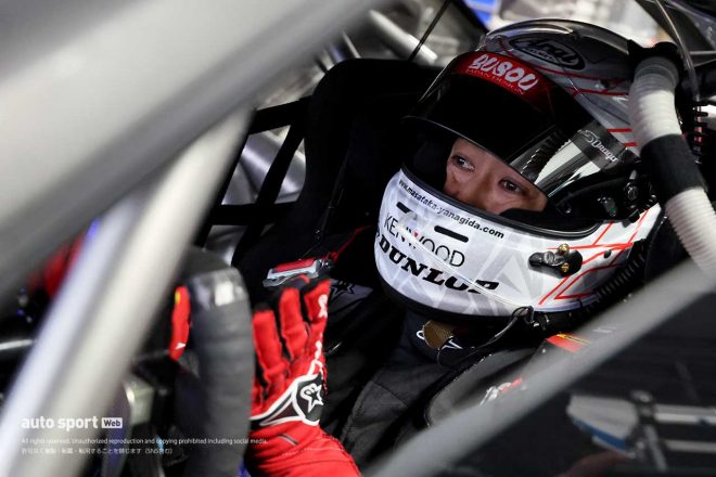 2022スーパーGT富士公式テスト　柳田真孝（BUSOU raffinee GT-R）