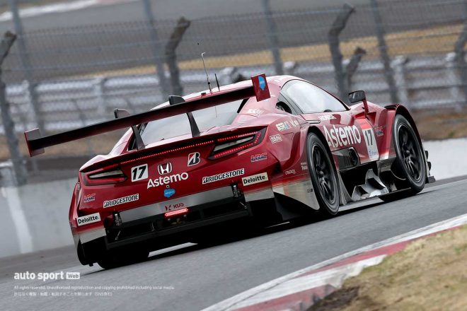 2022スーパーGT富士公式テスト　Astemo NSX-GT