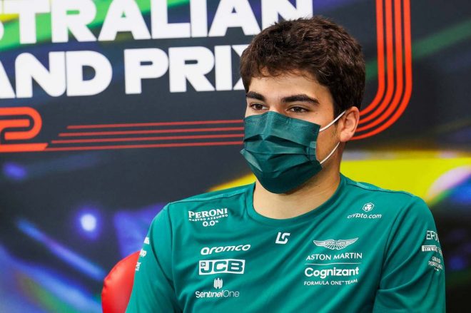 2022年F1第3戦オーストラリアGP　ランス・ストロール（アストンマーティン）