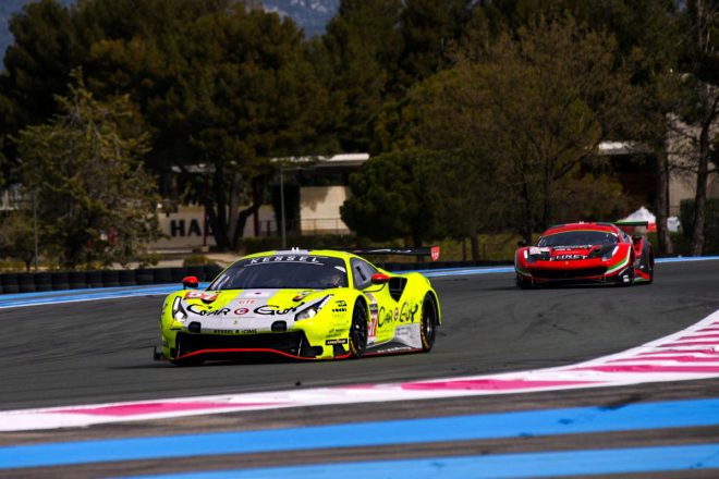 ケッセル・レーシングの57号車フェラーリ488 GTE Evo　2022年ELMS公式テスト