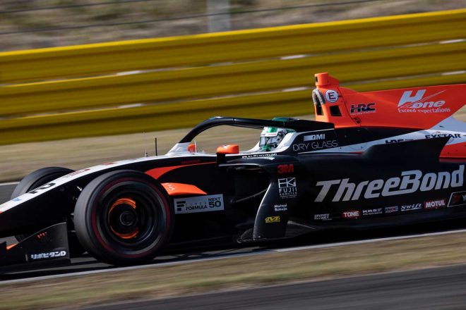 2022スーパーフォーミュラ第1戦&第2戦富士　福住仁嶺（ThreeBond Drago CORSE）