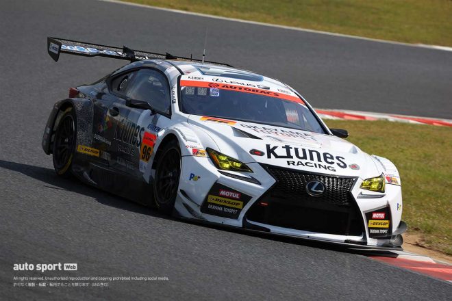 2022スーパーGT第1戦岡山　K-tunes RC F GT3（新田守男／高木真一）