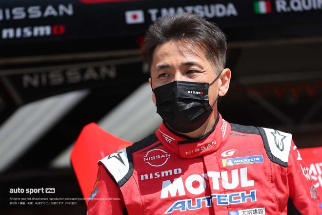 2022スーパーGT第1戦岡山　松田次生（MOTUL AUTECH Z）