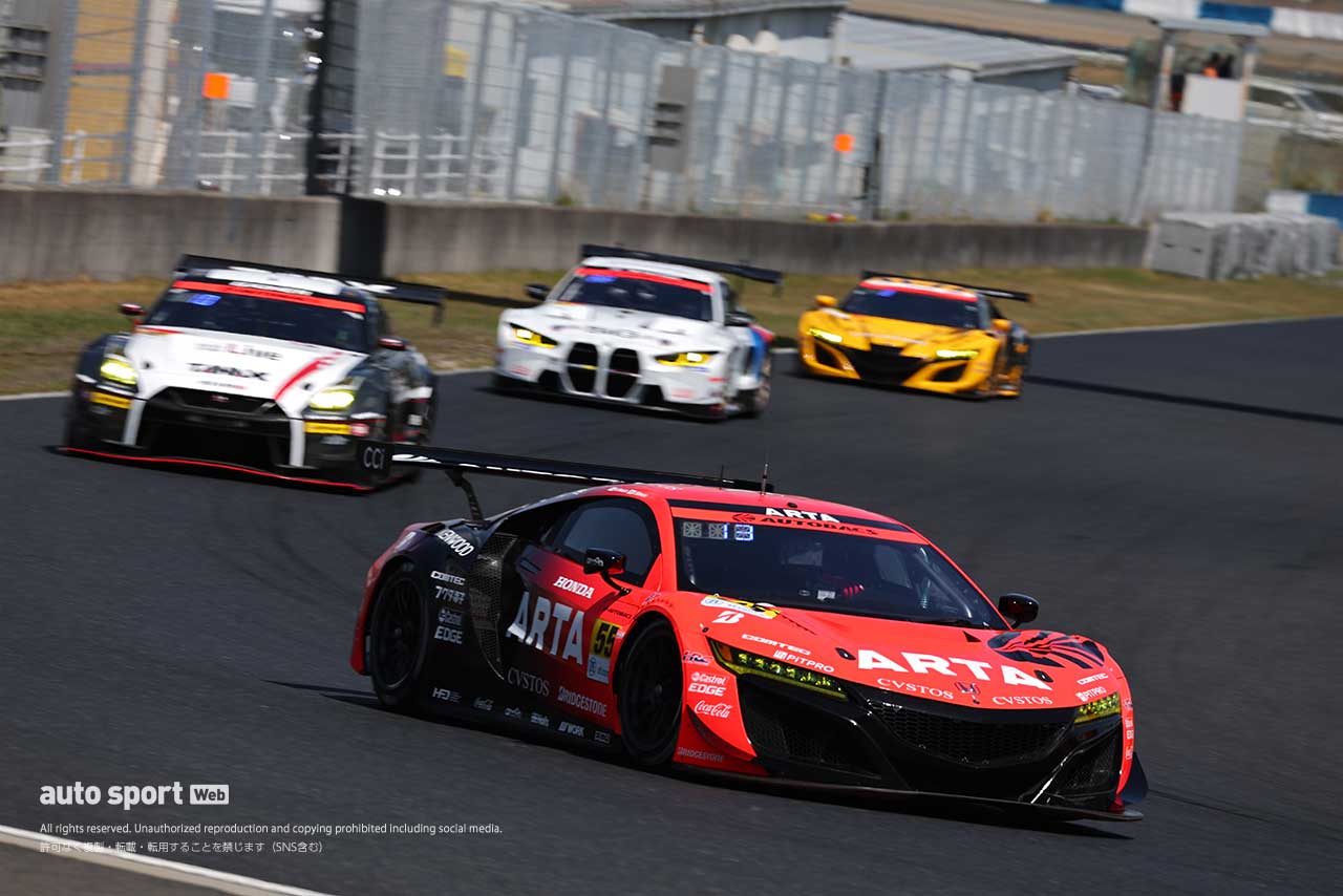 2022スーパーGT第1戦岡山　ARTA NSX GT3（武藤英紀／木村偉織）