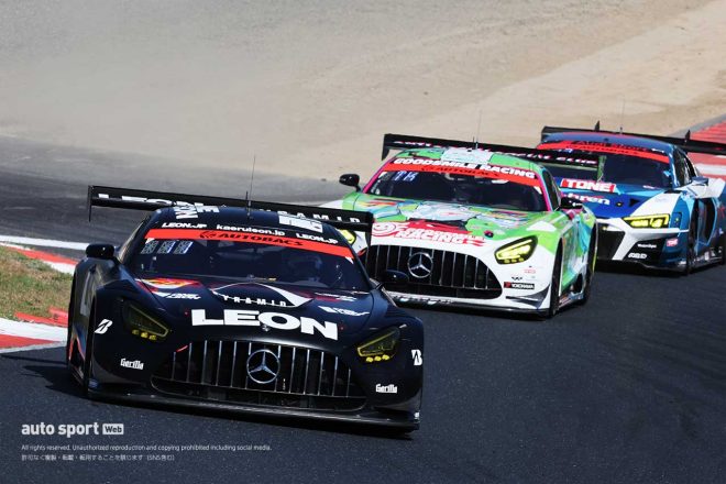 2022スーパーGT第1戦岡山　LEON PYRAMID AMG（蒲生尚弥／篠原拓朗）