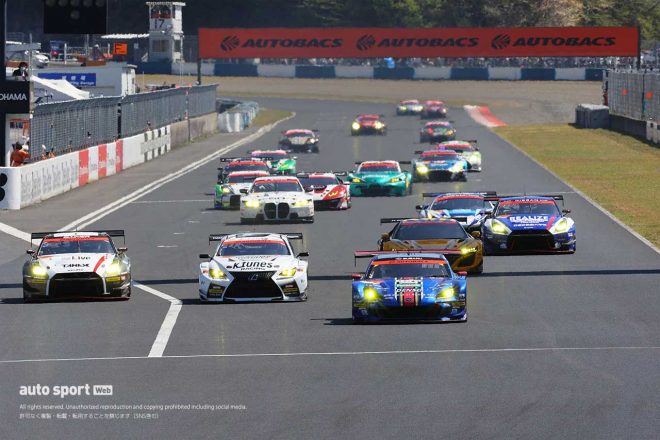 2022スーパーGT第1戦岡山　GT300スタート