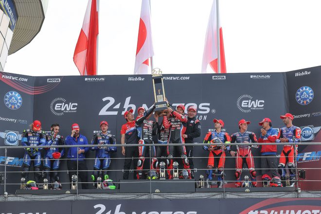 2022EWC第1戦ル・マン24時間 表彰式