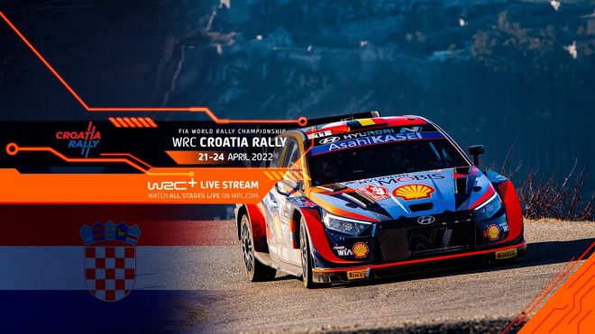 2022年WRC第3戦クロアチアは4月21～24日に開催される。シェイクダウンは日本時間21日（木）16時開始予定だ