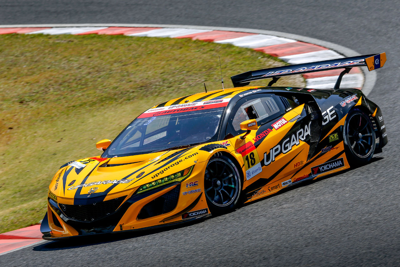 2022スーパーGT第1戦岡山　UPGARAGE NSX GT3（小林崇志／太田格之進）