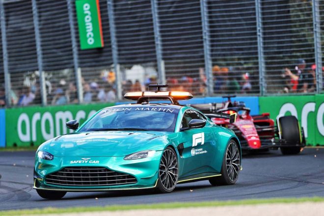 2022年F1第3戦オーストラリアGP　アストンマーティンのセーフティカー