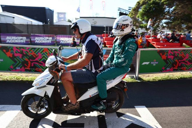 2022年F1第3戦オーストラリアGP　セバスチャン・ベッテル（アストンマーティン）
