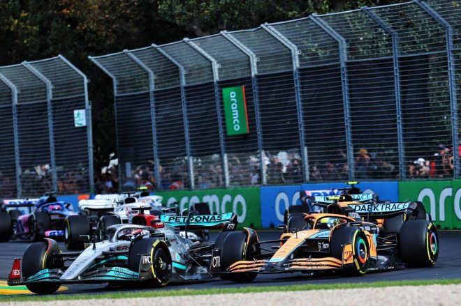 2022年F1第3戦オーストラリアGP　ランド・ノリス（マクラーレン）