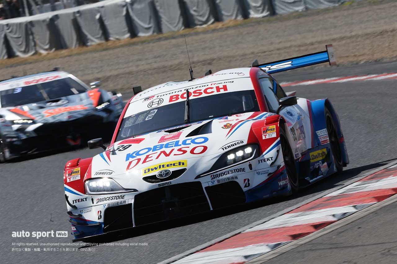 2022スーパーGT第1戦岡山　DENSO KOBELCO SARD GR Supra（関口雄飛／中山雄一）