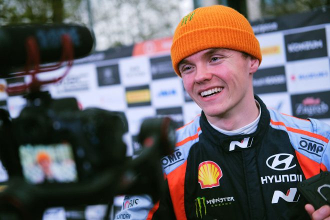 オリバー・ソルベルグ（ヒョンデi20 Nラリー1）　2022年WRC第3戦クロアチア