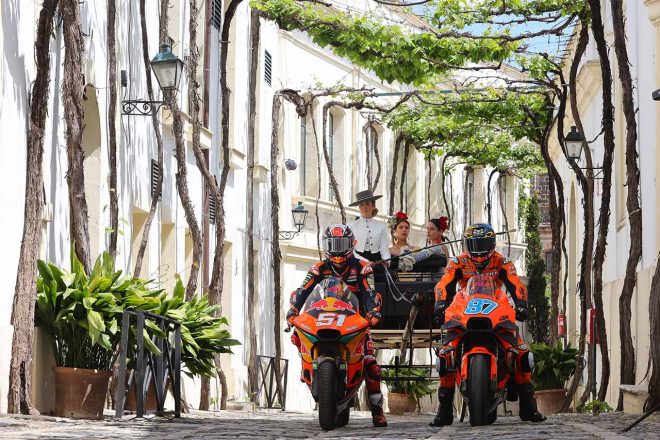 レミー・ガードナー（テック3KTMファクトリー・レーシング）、ペドロ・アコスタ（Red Bull KTM Ajo）／2022MotoGP第6戦スペインGP