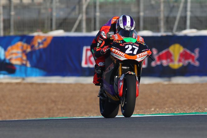 MotoE：マティア・カサディ（Pons Racing 40）／2022MotoE第1戦スペイン大会
