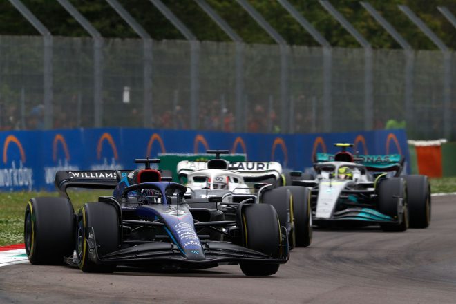 2022年F1第4戦エミリア・ロマーニャGP　ピエール・ガスリー（アルファタウリ）