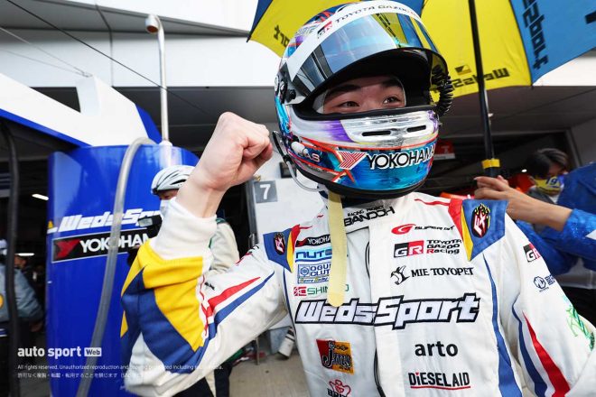 2022スーパーGT第2戦富士　阪口晴南（WedsSport ADVAN GR Supra）
