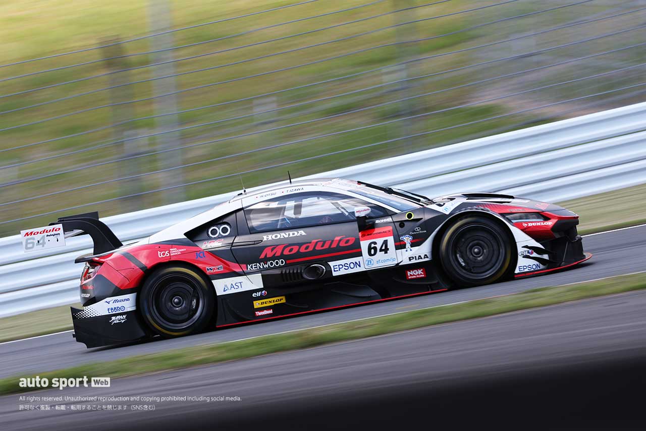 2022スーパーGT第2戦富士　Modulo NSX-GT（伊沢拓也／大津弘樹）