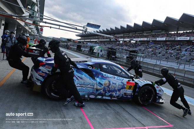2022スーパーGT第2戦富士　PACIFIC hololive NAC Ferrari（木村武史／ケイ・コッツォリーノ）