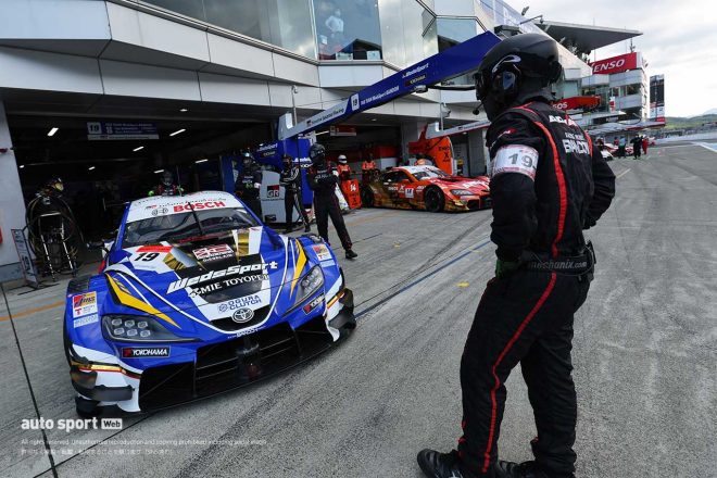 2022スーパーGT第2戦富士　WedsSport ADVAN GR Supra（国本雄資／阪口晴南）